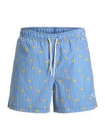 JACK & JONES Maudymosi trumpikės 'JPSTMaui Breeze' azuro spalva / šviesiai žalia / oranžinė / tamsiai oranžinė / balta