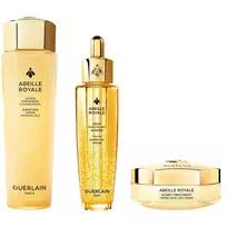 Guerlain  Set Guerlain: Abeille Royale, Honey, Age-Defying, Day Cream, For Face, 50 ml + Abeille Royale Youth Watery Oil, Repairing, Daily Serum, For Face, 50 ml + Abeille Royale, Fortifying Lotion, F