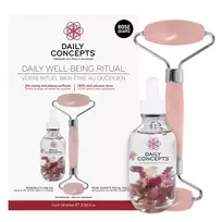 Daily Concepts Set: Iris Jade, Multi-Effect, Oil, For Face, 60 ml +, Face Massage Roller