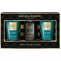 Baylis  AND  Harding Men Shower Mini Set ( Black Pepper  AND  Ginseng ) - Gift mini body care set ( 3 pcs )