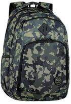 Mokyklinė kuprinė CoolPack Break Combat, 29 L, tamsiai žalia