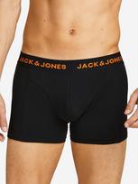 JACK & JONES Boxer trumpikės 'JACBlack Friday' žaliosios citrinos spalva / oranžinė / raudona / juoda