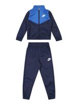 Nike Sportswear Treningas 'ESSENTIALS' tamsiai mėlyna / dangaus žydra / balta