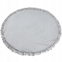 Apvali vaikiška žaidimų ir gulėjimo kilimėlis Jukki su raukiniais, 90 cm