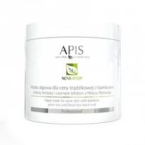 Giluminė valomoji veido kaukė spuogams linkusiai odai APIS Acne-Stop 200 g