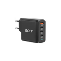 Acer 67W PD GaN Charger 2 x USB C and 1 x USB A EU Plug 100W USB C cable Black