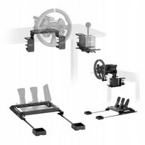Simuliatoriaus vairo, pavarų svirties ir pedalų laikiklių komplektas Huzaro Speed 1.0, 15–55 mm