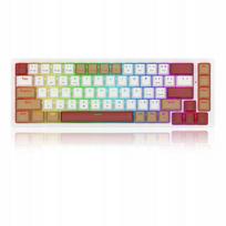Mechaninė klaviatūra Redragon K677WLR-RGB-PRO su Bluetooth, USB ir RGB apšvietimu
