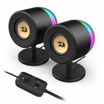 Redragon GS598 kompiuterio garsiakalbiai 2.0, 6 W, RGB, 90 × 101 × 138 mm