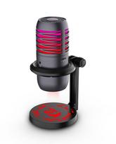 Mikrofonas Redragon GM211 NEBULA su kardioidine charakteristika ir RGB apšvietimu