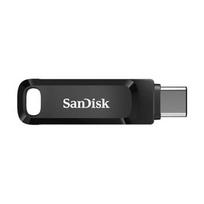 USB Atmintinė - SanDisk Ultra Dual Drive Go 400MB/s 256GB USB-C/USB-A Juoda