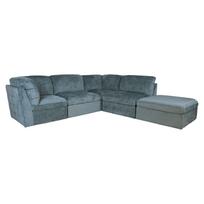 Modulinė sofa „SAMOA“, 5 dalių, vandenyno žalios spalvos