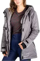 justplay Just Play Slidinėjimo Striukė Moterims Pilkas B2362/KHAKI