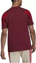 Adidas Marškinėliai Vyrams M Fi 3s Tee Bordo HC5242