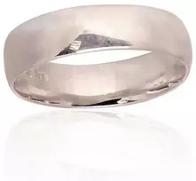 Sidabrinis vestuvinis žiedas. Praba: 925°. Metalas: Sidabras - 15 - 2.5 g. - 5.1 mm.