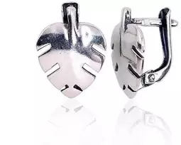 Sidabriniai auskarai anglišku užsegimu, Metalas: Sidabras, Praba: 925°, - 3.2 g. - 16 mm.