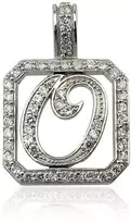 Sidabrinis Pakabukas - Vardo Raidė. Metalas: Sidabras. Praba: 925°. Akmuo: Cirkonai - 30 mm. - 5.8 g.
