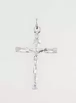 Sidabrinis pakabukas kryželis. Metalas: Sidabras. Praba: 925° - 2.6 g. - 39 mm.