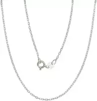 Sidabrinė grandinėlė Anchor 1 mm , briaunų apdirbimas deimantu - 2.3 g. - 1 mm. - 55
