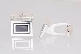 Sidabrinis sąsagos - 16 mm. - 10.4 g.