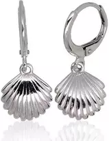 Sidabriniai auskarai anglišku užsegimu, Metalas: Sidabras, Praba: 925°, - 3.2 g. - 25 mm.