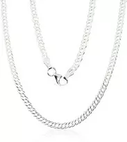 Sidabrinė grandinėlė Rombo 2,8 mm , briaunų apdirbimas deimantu - 8.9 g. - 2,8 mm. - 70