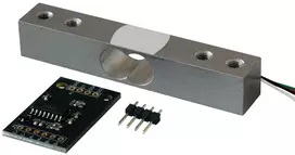 Joy-iT svorio jutiklis (Load Cell) (5 Kg) su stiprintuvo moduliu