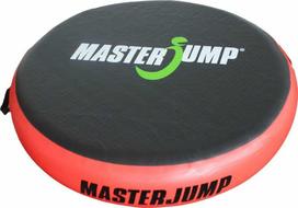 Master Pučiamas gimnastikos čiužinys Airspot Masterjump 100 cm x 100 cm x 20 cm raudonas