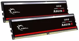 RAM G.skill aegis 5 ddr5 2x32gb 6000mhz cl36-36 xmp3 juodas f5-6000j3636f32gx2-is