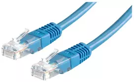 Secomp ROLINE UTP jungiamasis laidas Cat.5e, mėlynas 5m, 5 m, Cat5e, U/UTP (UTP), RJ-45, RJ-45, mėlynas