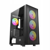 Redragon Spark GC-621-4F Midi Tower kompiuterio korpusas su 4 ventiliatoriais
