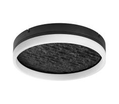 Rabalux 71523 - LED reguliuojamas lubinis šviestuvas TIMMO 24W/230V 3000-6500K Ø 40 cm juodas + nuotolinis pultelis