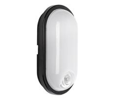 Rabalux 77231 - LED lauko lubinis šviestuvas su jutikliu HORT2 15W/230V IP65 juodas