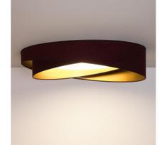 BRILAGI- LED Lubinis šviestuvas VELVET TWIST LED/24W/230V 4000K skersmuo 55 cm bordo/auks.