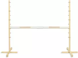 Šuolių kliūtis hobby horse sportui smėlio spalvos 160×120 cm