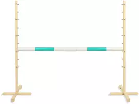 Šuolių kliūtis hobiarkliams 160×120 cm su mėtų spalvos kartimi