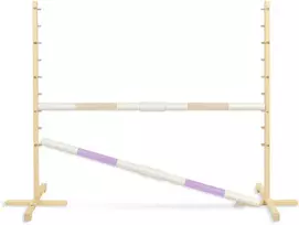 Šuolių kliūtis Hobby Horse smėlio ir šviesiai violetinė 160×120 cm