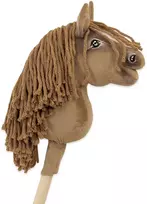 Hobby Horse lazdelinis arkliukas Premium šviesiai kaštoninis A5