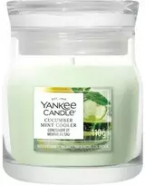Yankee Candle Signature kvapni žvakė mažame stikle Cucumber Mint Cooler 110 g