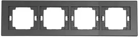 Plastrol Keturkampis rėmelis -onyx- antracito