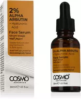 COSMO ADVANCED Alpha Arbutin 2% + Hyaluronic Acid Face Serum 30 ml