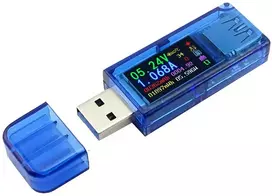 USB voltmetras / ampermetras 0-30V 3.7-30V JOY-IT