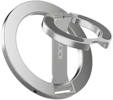 SODI ST04 dvipusis magnetinis žiedas su MagSafe - sidabrinis