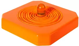 Įspėjamasis Eismo Kūgis - Mactronic L-NJ01-ROHS Sulankstomas Reguliuojamas LED Raudonas/Baltas Kūgis