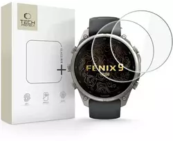 Tech-Protect Glass Fit+ grūdintas stiklas, skirtas Garmin Fenix 9 Pro 47 mm