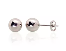 Sidabriniai auskarai Vinukai, Praba: 925°, Metalas: Sidabras - 1.9 g. - 7.9 mm.