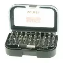 vežimėlio įdėklas reketinis atsuktuvas, antgaliai, šešiabriauniai raktai 41 vnt Bahco [808050/T6/41]