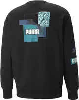 Puma Džemperis Vyrams Brand Love Crew Tr Juodas 535630 01