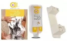 Sucitesa Amenities Dušo želė& Šampūnas šampūnas - dušo gelis 300ml su laikikliu