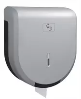 JVD Cleanline Pilkas Metal Jumbo 200 WC popieriaus rulonų laikiklis